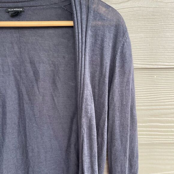 Club Monaco linen/silk blend cardigan - Picture 3 of 7